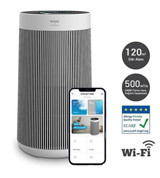 Winix T800 45 W 20 dB 120 m2 Karbon Filtreli İyonizer Ozonsuz Hepa Filtreli Hava Temizleyici Gri