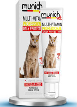 Munich Vet Multivitamini Bağışıklık Güçlendirici Yetişkin Kedi Vitamini Macun 100 gr
