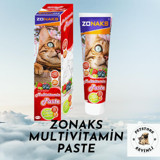 Zonaks Multivitamini Tüy Sağlığı Yavru-Yetişkin Kedi Vitamini Macun 100 gr