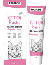 Foodline Multivitamin Bağışıklık Güçlendirici Yavru Kedi Vitamini Macun 100 gr