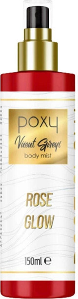 Poxy Rose Glow Çiçeksi Kadın Vücut Spreyi 150 ml