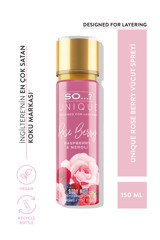 So...? Unique Rose Berry Meyvemsi Kadın Vücut Spreyi 150 ml