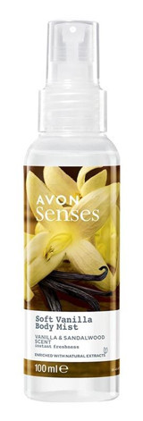 Avon Soft Vanilla Sandal Ağacı-Vanilya Kadın Vücut Spreyi 100 ml