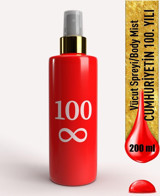 Eda Taşpınar Cumhuriyetin 100. Yılına Özel Çiçeksi Kadın Vücut Spreyi 200 ml
