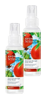 Avon Senses Italian Escape Greyfurt-Nar Kadın Vücut Spreyi 2x100 ml