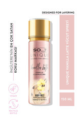 So...? Unique Vanilla Latte Vanilya Simli Kadın Vücut Spreyi 150 ml