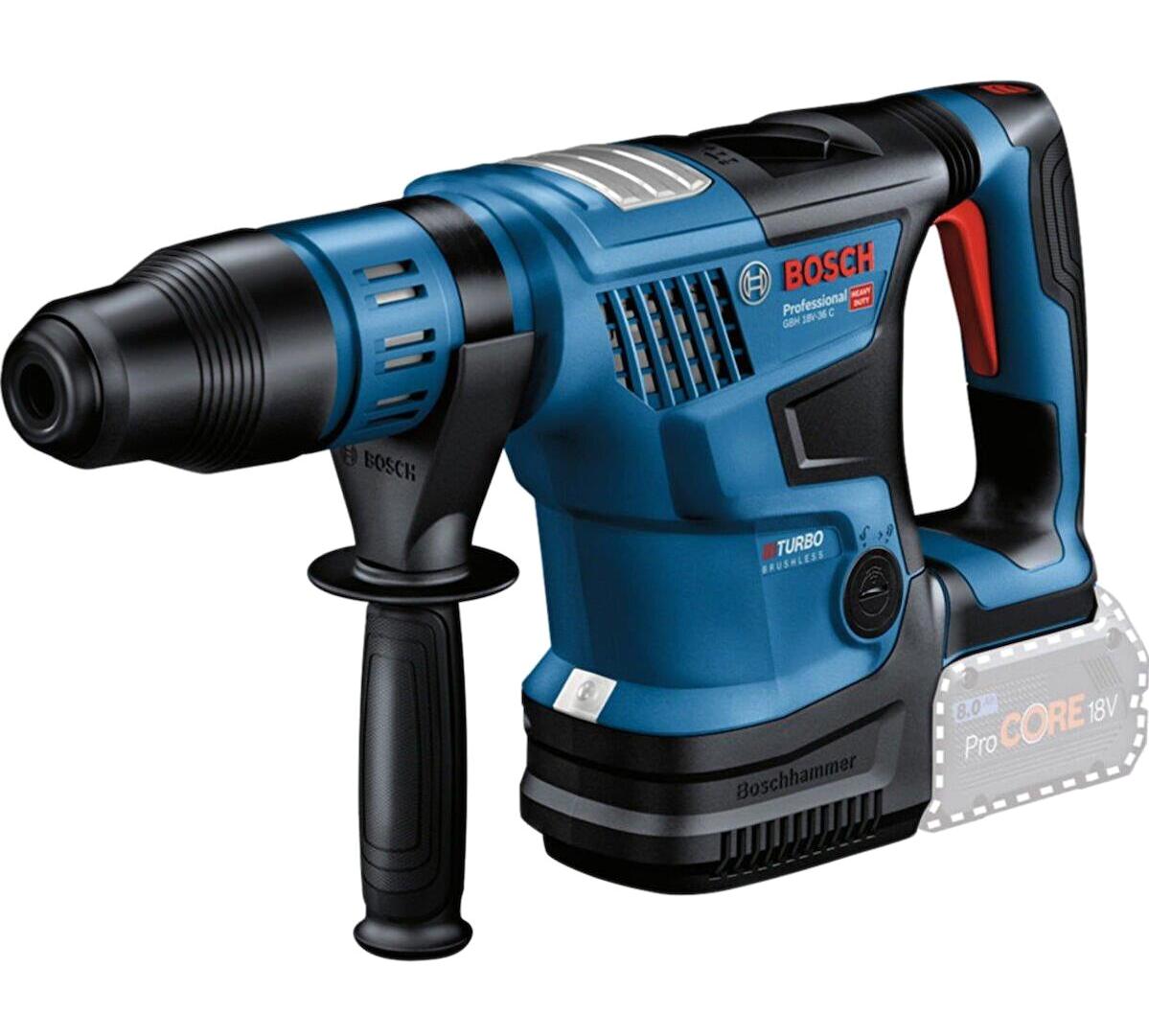 Bosch GBH 18V-36 C 1000 W 2000 darbe/dk 5.1 kg Aküsüz Şarjlı Kırıcı Delici Matkap