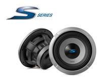 Alpine S2-W8d4 200 mm Mini Subwoofer Siyah