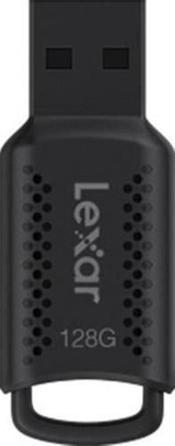 Lexar Jumpdrive LJDV400128G-BNBNG Şifreli USB 3.0 Type A 128 GB Flash Bellek Siyah