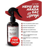 Maru Yıpranmış Saçlar Için 10 Etkili Mucize Bakım Onarıcı Islak Görünümlü Provitaminli Hafif Saç Spreyi 250 ml