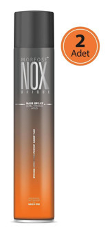 Morfose Nox Şekillendirici Islak Görünümlü Provitaminli Ekstra Güçlü Saç Spreyi 2x400 ml