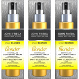 John Frieda Go Blonder Şekillendirici Islak Görünümlü Keratinli Güçlü Saç Spreyi 3x100 ml