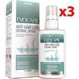 Evocapil Anti Hair Loss Şekillendirici Islak Görünümlü Keratinli Güçlü Saç Spreyi 3x60 ml