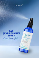Ocean Şekillendirici Islak Görünümlü Deniz Tuzlu Hafif Saç Spreyi 100 ml