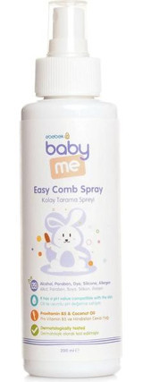 Baby Me Easy Comb Kolay Tarama Islak Görünümlü Keratinli Güçlü Saç Spreyi 200 ml