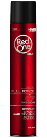 Red One Passion Spider Şekillendirici Islak Görünümlü Provitaminli Orta Saç Spreyi 400 ml
