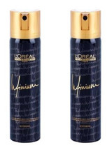 L'Oreal Paris Infinium Extreme Şekillendirici Islak Görünümlü Keratinli Güçlü Saç Spreyi 2x75 ml