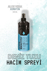 Nish No: 1 Dolgunlaştırıcı Islak Görünümlü Deniz Tuzlu Saç Spreyi 200 ml