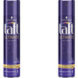 Schwarzkopf Taft Ultimate Sabitleyici Islak Görünümlü Provitaminli Güçlü Saç Spreyi 2x250 ml