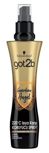 Schwarzkopf Got2B - Guardian Angel Isıdan Koruyucu Islak Görünümlü Keratinli Güçlü Saç Spreyi 200 ml