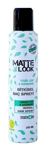 Matte Look Şekillendirici Islak Görünümlü Keratinli Güçlü Saç Spreyi 250 ml