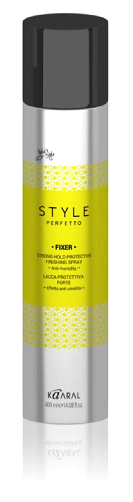 Kaaral Style Perfetto Bling Sabitleyici Islak Görünümlü Keratinli Güçlü Saç Spreyi 400 ml