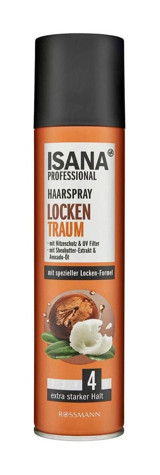 Isana Locken Traum No: 4 Şekillendirici Islak Görünümlü Keratinli Güçlü Saç Spreyi 250 ml