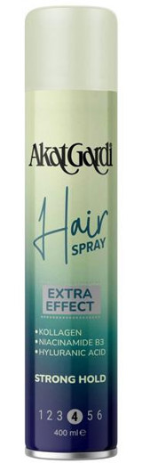Akat Gardi Extra Effect4 Şekillendirici Islak Görünümlü Keratinli Güçlü Saç Spreyi 400 ml