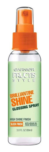 Garnier Fructis Brilliantine Shine Şekillendirici Islak Görünümlü Keratinli Güçlü Saç Spreyi 89 ml