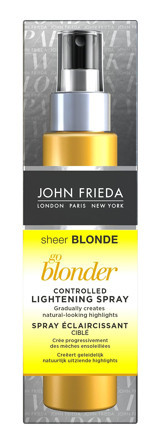 John Frieda Sheer Blonde Controlled Lightening Renk Açıcı Islak Görünümlü Provitaminli Hafif Saç Spreyi 100 ml
