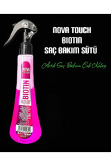 Nova Touch Isıdan Koruyucu Islak Görünümlü Biotin Hafif Saç Spreyi 300 ml