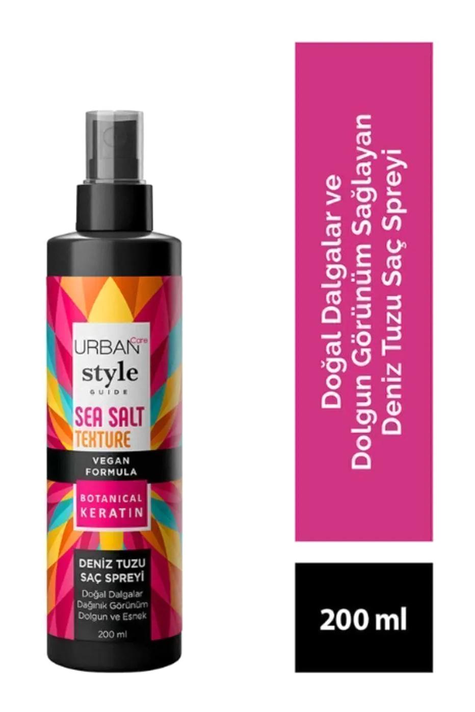 Urban Care Texture Dolgunlaştırıcı Islak Görünümlü Deniz Tuzlu Hafif Saç Spreyi 200 ml