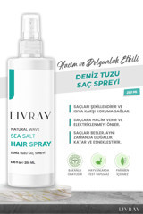 Livray Dolgunlaştırıcı Islak Görünümlü Deniz Tuzlu Güçlü Saç Spreyi 250 ml