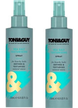 Toni & Guy Texturising Şekillendirici Islak Görünümlü Deniz Tuzlu Hafif Saç Spreyi 2x200 ml