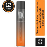 Morfose Nox Şekillendirici Islak Görünümlü Provitaminli Ekstra Güçlü Saç Spreyi 12x400 ml