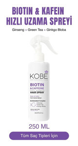 Kobe Besleyici Islak Görünümlü Biotin Güçlü Saç Spreyi 250 ml