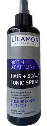 Lilamor Besleyici Islak Görünümlü Biotin Güçlü Saç Spreyi 250 ml