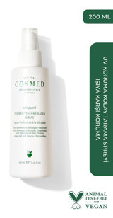 Cosmed Perfecting Isıdan Koruyucu Islak Görünümlü Keratinli Güçlü Saç Spreyi 200 ml
