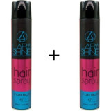 Lara Shine For Bun Şekillendirici Islak Görünümlü Keratinli Güçlü Saç Spreyi 2x400 ml