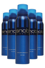 Snob Pudrasız Ter Önleyici Sprey Erkek Deodorant 5x150 ml