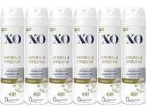Xo Natural Effective Pudrasız Ter Önleyici Organik Sprey Kadın Deodorant 6x150 ml
