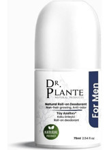Dr.Plante Doğal Pudrasız Organik Roll-On Erkek Deodorant 75 ml