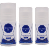 Rosense Pudrasız Ter Önleyici Roll-On Erkek Deodorant 3x50 ml