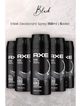 Axe Black Pudrasız Ter Önleyici Antiperspirant Sprey Erkek Deodorant 5x150 ml
