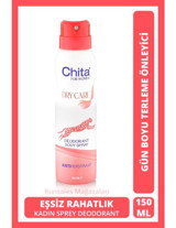 Chita Dry Care Pudralı Ter Önleyici Antiperspirant Sprey Kadın Deodorant 150 ml