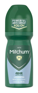 Mitchum Trıple Odor Defense Unscented Pudrasız Ter Önleyici Antiperspirant Roll-On Erkek Deodorant 100 ml