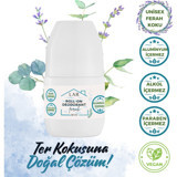 Lar Herbal Ferah Pudrasız Ter Önleyici Organik Roll-On Unisex Deodorant 50 ml