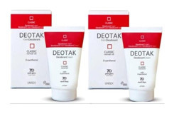 Deotak Classic Pudrasız Ter Önleyici Antiperspirant Krem Unisex Deodorant 2x35 ml