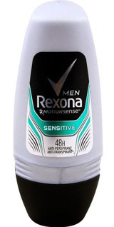 Rexona Sensitive Pudralı Ter Önleyici Antiperspirant Roll-On Erkek Deodorant 50 ml