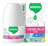 Siveno Vegan Pudrasız Ter Önleyici Organik Roll-On Kadın Deodorant 50 ml